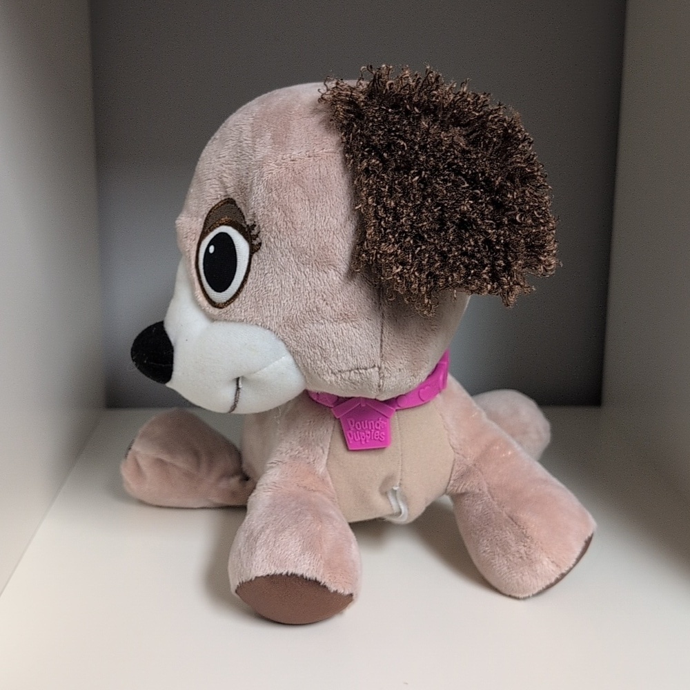 Pound Puppies, Happy Go Lucky Cupcake Talking Puppy, 2011 Hasbro, WORKING, MINT - Picture 3 of 6